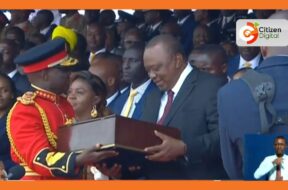 Former-President-Uhuru-Kenyatta-given-back-his-Presidential-Standard